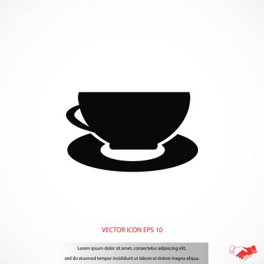 Kahve simge vektör