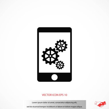 Ayarları ile telefon simgesi