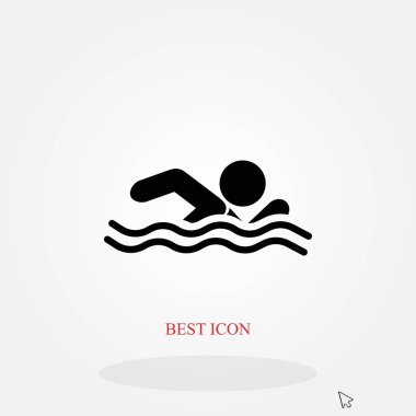 simge vektör yüzmek