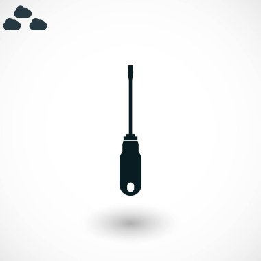 Tornavida vektör simgesi