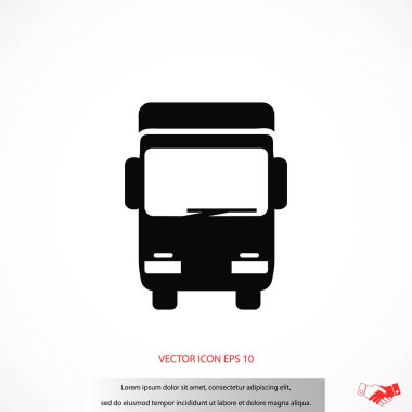 kamyon işareti simgesi