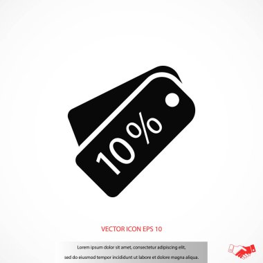 fiyat etiketi icon.vector