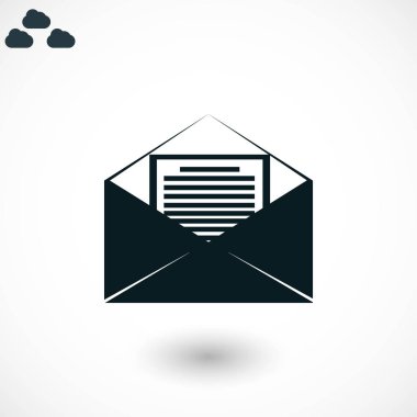 posta işareti simgesi,