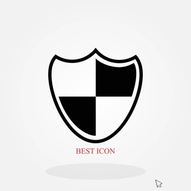 kalkan işareti simgesi