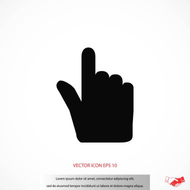 El imleç vecior simgesi