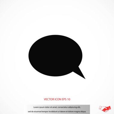 iletişimin bir düz simgesi