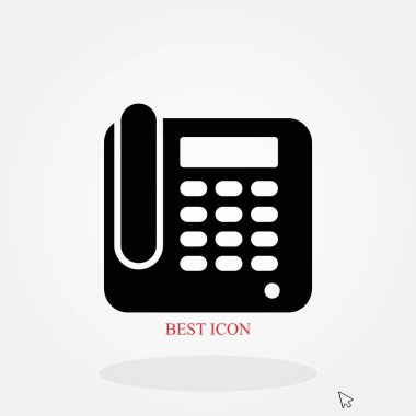ofis telefon simgesi
