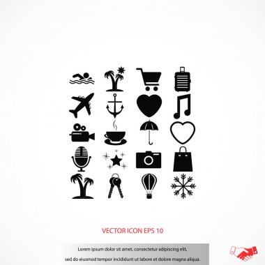 seyahat etmek simge vektör