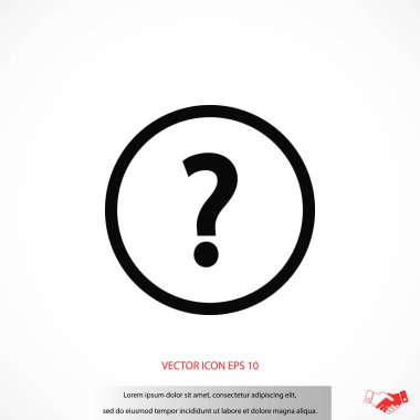  sorgulama etiket simgesi