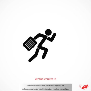 İnsanlar çanta simgesi