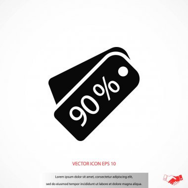 fiyat etiketi icon.vector