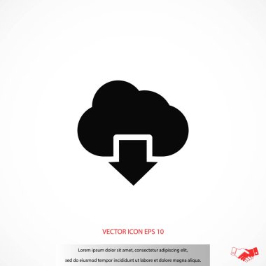 Bulut işareti simgesi