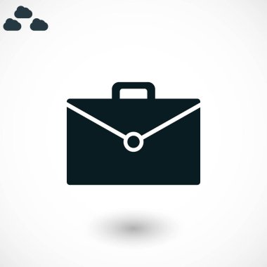 çanta simge vektör