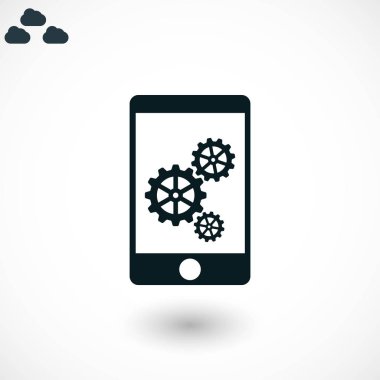 Ayarları ile telefon simgesi