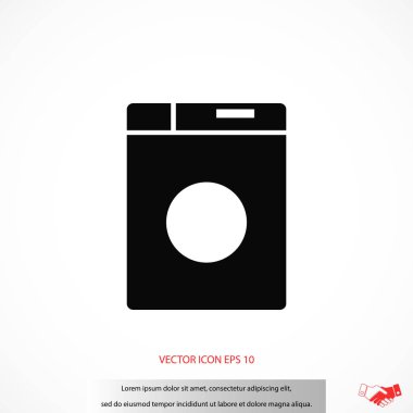 çamaşır makinesi simgesi