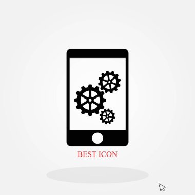 Ayarları ile telefon simgesi