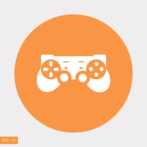 Icono de joystick. Ilustración vectorial — Vector de stock