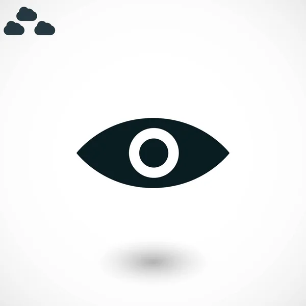 Augensymbol-Vektor — Stockvektor