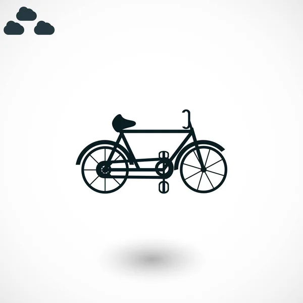 Bicicleta vector icono — Vector de stock