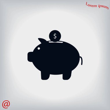 Domuz kumbarası simgesi