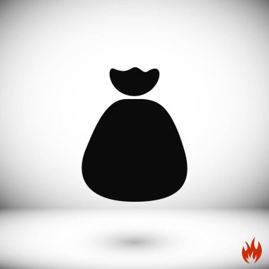 Para çantası işareti simgesi