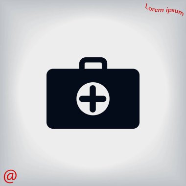 Hemşirelik çanta simgesi