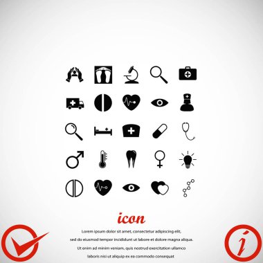 tıbbi simge vektör