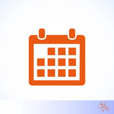 takvim simge vektör