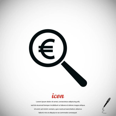 Arama euro para simgesi