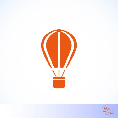 paraşüt simge vektör