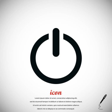 Tv simgesinin düz simgesi