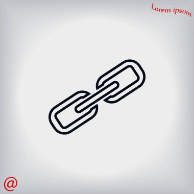 zincir bağlantı simgesi 