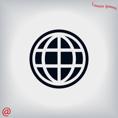 Dünya Vektör Simgesi