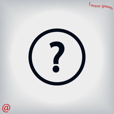  sorgulama etiket simgesi