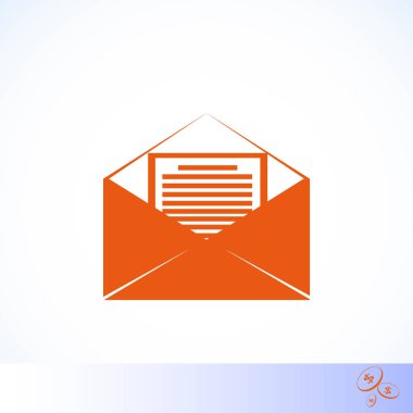 posta işareti simgesi,