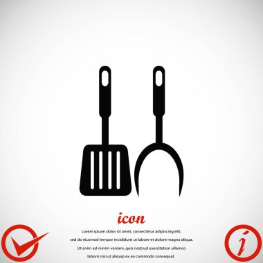 Barbekü simge vektör