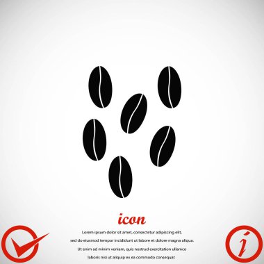 Kahve vektörü simgesi