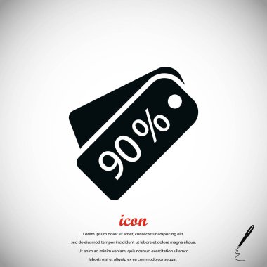 fiyat etiketi icon.vector