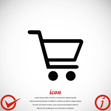 Alışveriş arabası simgesi