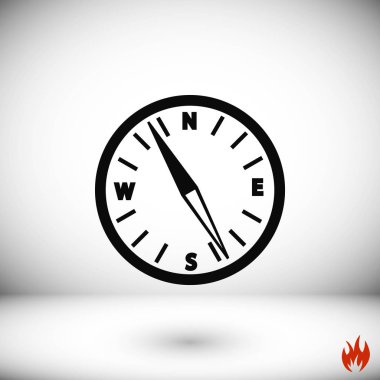  Pusula vektör simgesi