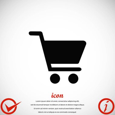 Alışveriş arabası simgesi