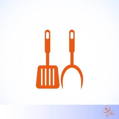 Barbekü simge vektör