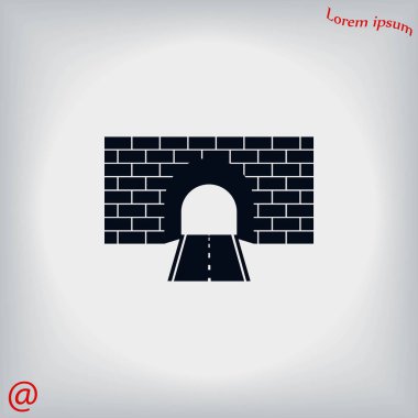 Tünel simge vektör