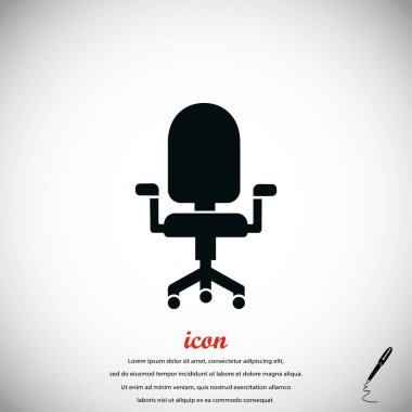 ofis koltuğu simgesi