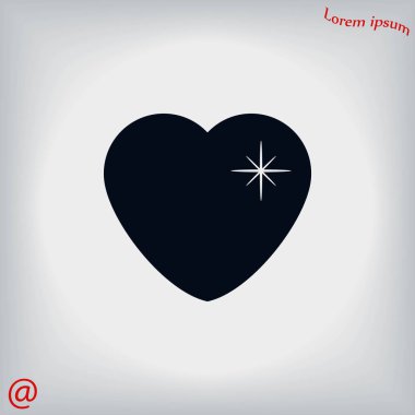 kalp yıldız simgesi