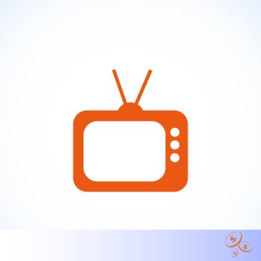TV simge vektör