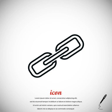 zincir bağlantı simgesi 