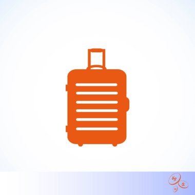 seyahat çantası simgesi