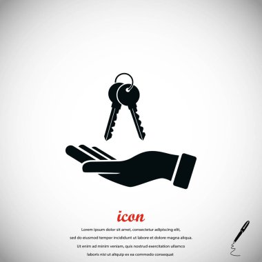 El ile tuşları simgesi