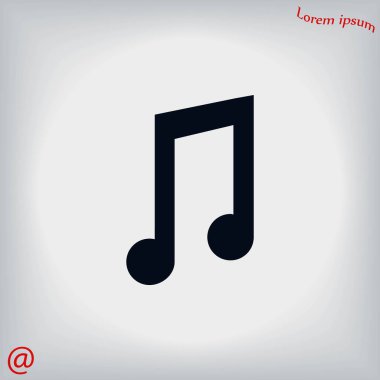 müzik vektör simgesi